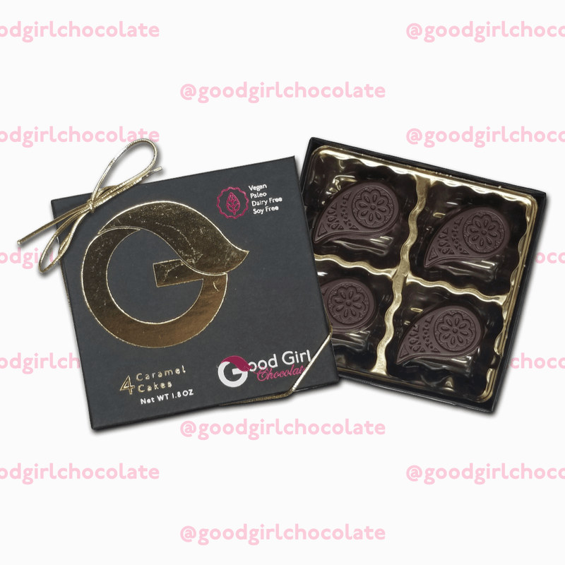 Caramel Cakes - Good Girl Chocolate